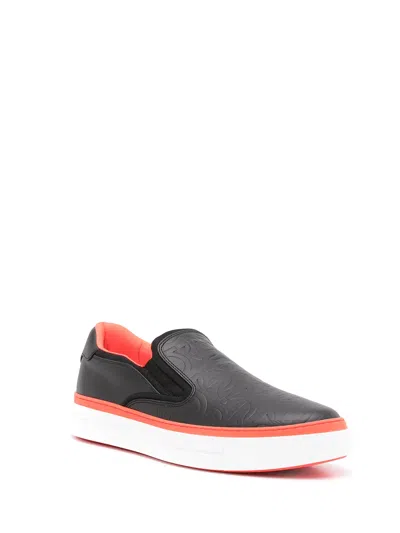 Ferragamo Slip-on Sneakers In Black