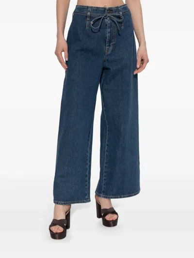 Etro Wide-leg Jeans In Blue