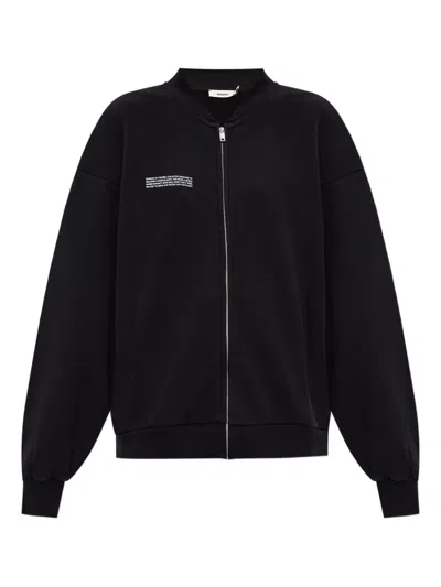 Pangaia Zip-up Jacket In Black