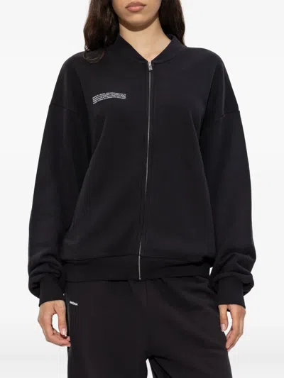 Pangaia Zip-up Jacket In Black