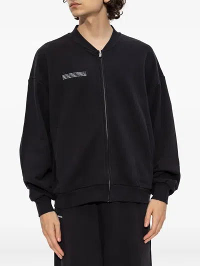 Pangaia Zip-up Jacket In Black