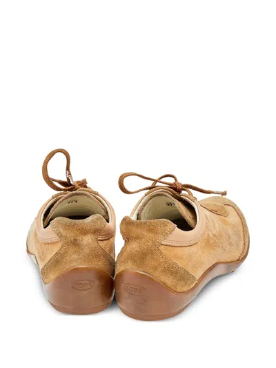 Pre-owned Tod's Vintage  Suede Lace-up Sneakers