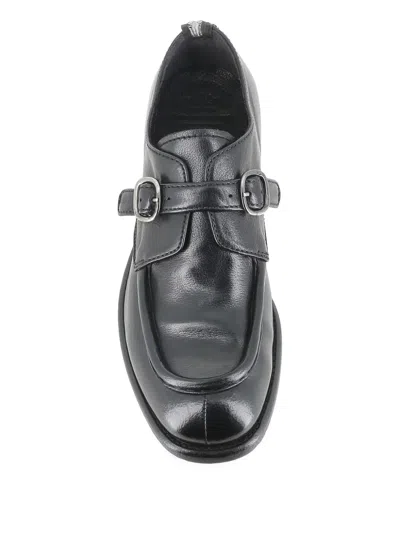 Officine Creative Monk-strap Loafers In Black