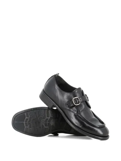 Officine Creative Monk-strap Loafers In Black