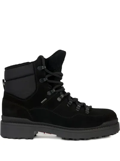 Geox Nevegal Ankle Boots In Black