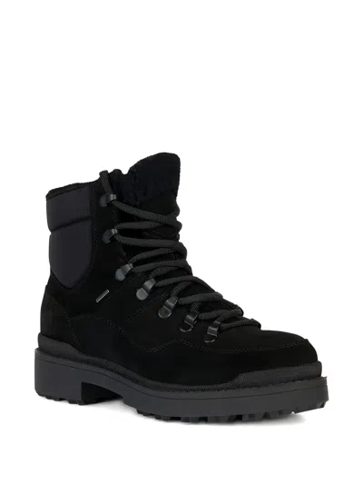 Geox Nevegal Ankle Boots In Black