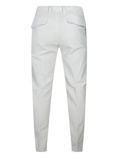 Eleventy Drawstring Trousers In Gray