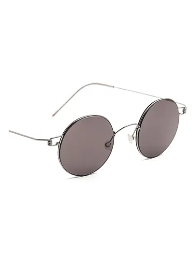 Lindberg Round-frame Sunglasses In Neutral