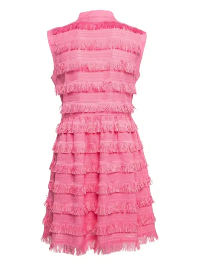 Pre-owned Moschino 2024 Fringes Sleeveless Dress