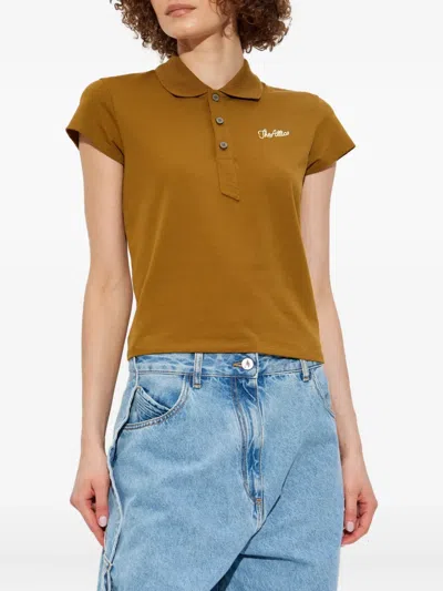 Attico Short Sleeve Polo Shirt