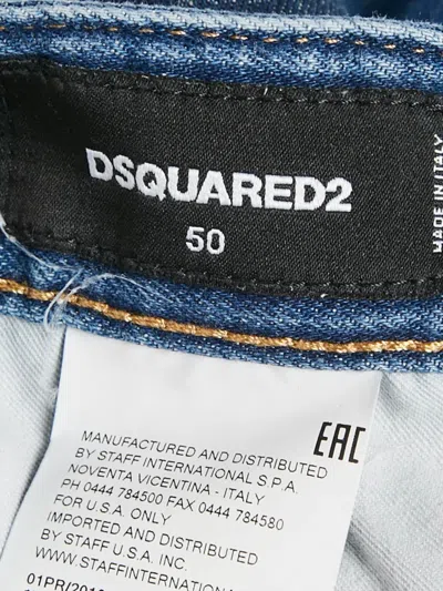 Pre-owned Dsquared2  Distressed Denim Shorts
