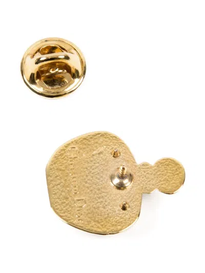 Pre-owned Dior 1990s Poison Brooch