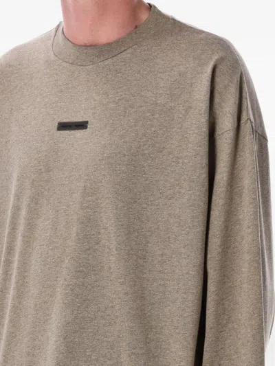 Essentials Long-sleeve T-shirt In Neutral