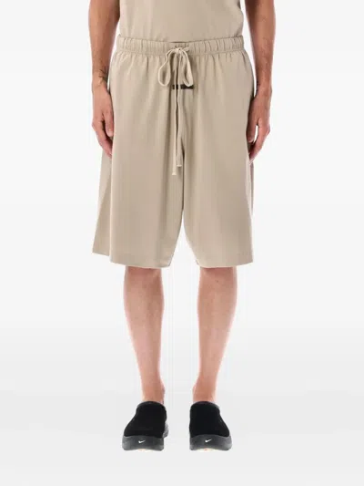 Essentials Drawstring-waist Track Shorts