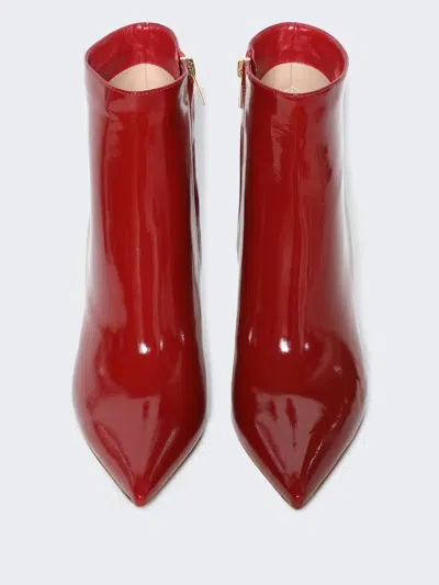 Gianvito Rossi Patent Leather Pointed-toe Boots
