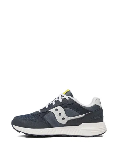 Saucony Eclipse Kdz Mesh-panelled Running Sneakers In Blue