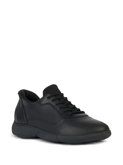 Geox Lace-up Shoe In Black