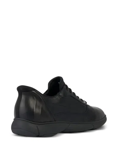 Geox Lace-up Shoe In Black