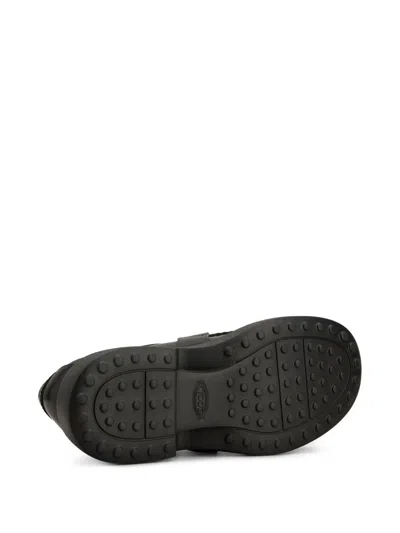 Tod's Leather Loafers In Black