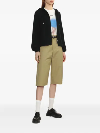 Ader Error Lunel Waffle-knit Hoodie