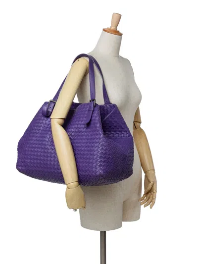 Pre-owned Bottega Veneta 2012-2024 Large Nappa Intrecciato Cesta Tote Bag