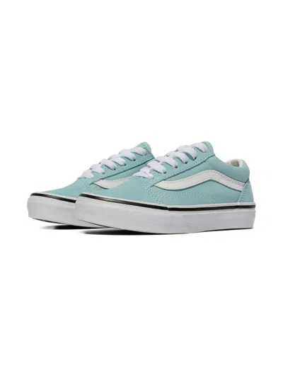 Vans Old Skool "aquatic True White" Sneakers In Blue