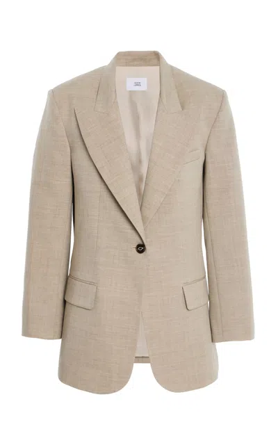 Adam Lippes Brody Single-breasted Japanese-wool Jacket