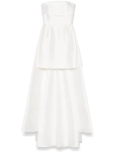 Solace London Trina Mini Dress In White