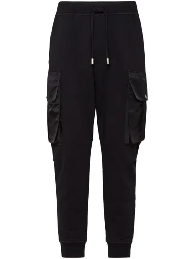 Dsquared2 Cargo Trousers With Elasticated Cuffs And Drawstring Waist