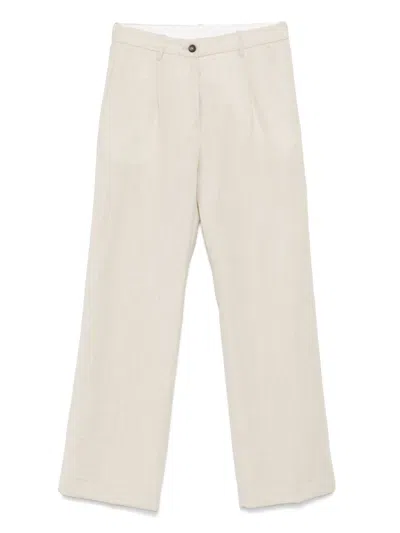 Nine In The Morning Blenda Trousers In Neutral