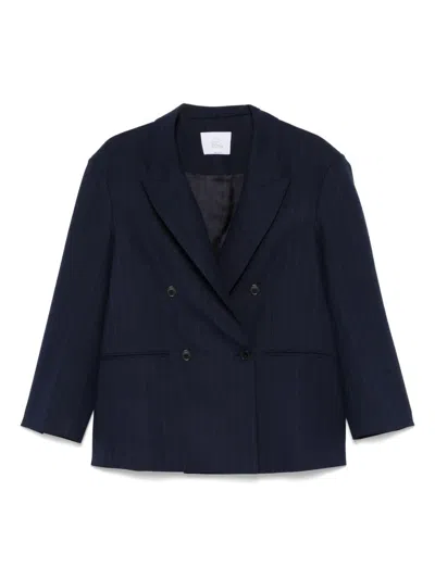 Le Sully Studio Antonella Blazer In Blue