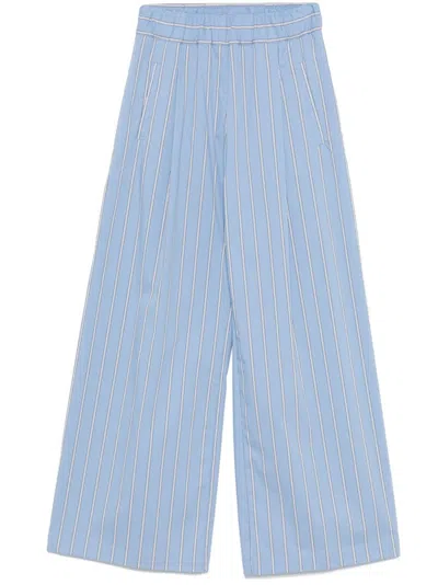 Semicouture Jhonny Striped Cotton Trousers