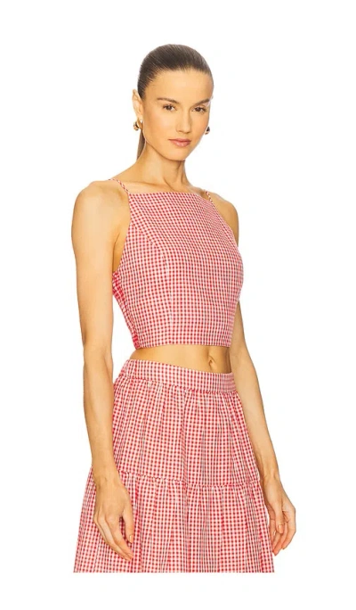 Elodie The Label Jamie Top In Pink
