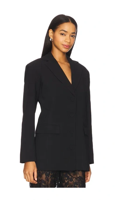Amanda Uprichard X Revolve Samuel Blazer In Black