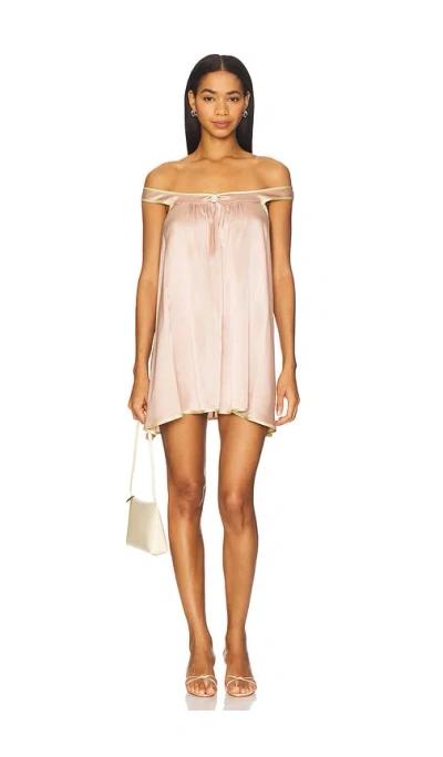 Buci Silk Pollen Dress