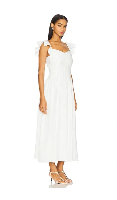 Astr The Label Felicienne A-line Dress In White