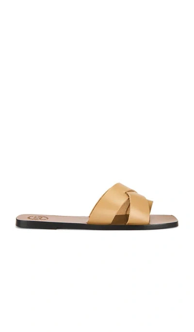 Atp Atelier Fonte Sandals In Gold