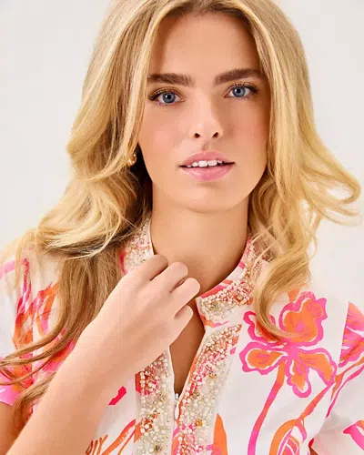 Lilly Pulitzer Velora Maxi Romper In Pink