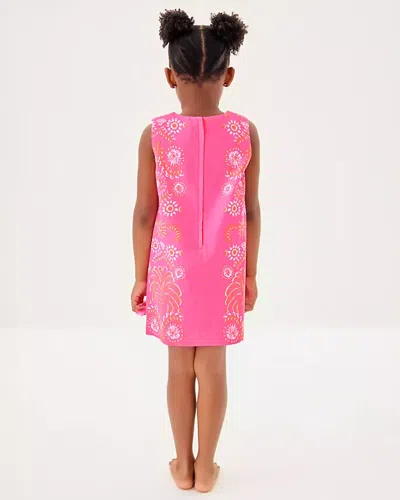 Lilly Pulitzer Little Lilly Classic Shift Dress In Pink