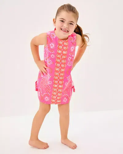 Lilly Pulitzer Little Lilly Classic Shift Dress In Pink