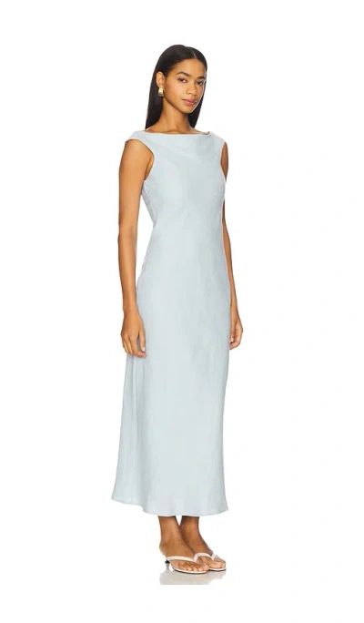 Faithfull The Brand Ilride Midi Dress In Gray