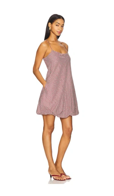 Faithfull The Brand Aniela Mini Dress In Red