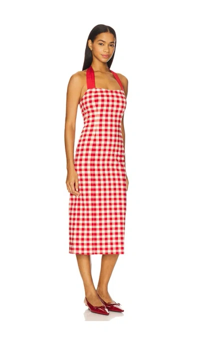 Lpa Liz Midi Dress In Multi