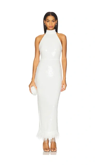 Nbd Janya Maxi Dress In White