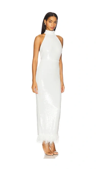 Nbd Janya Maxi Dress In White