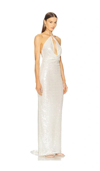 Michael Costello X Revolve Lucie Gown In White