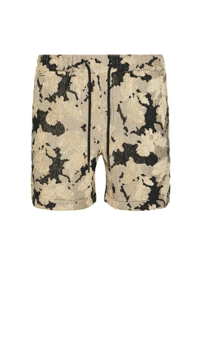 Oas Jura Contraste Terry Shorts In Black
