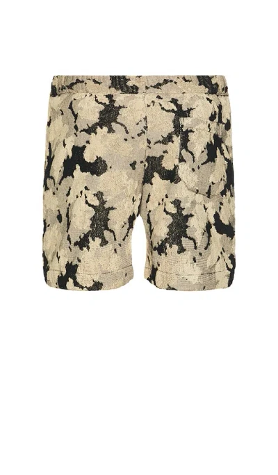 Oas Jura Contraste Terry Shorts In Black