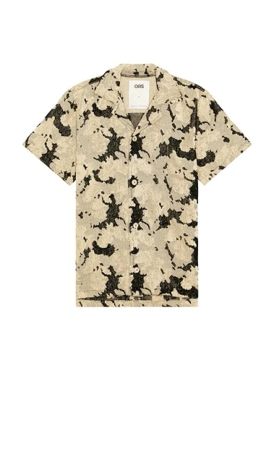 Oas Jura Contaste Cuba Terry Shirt In Brown