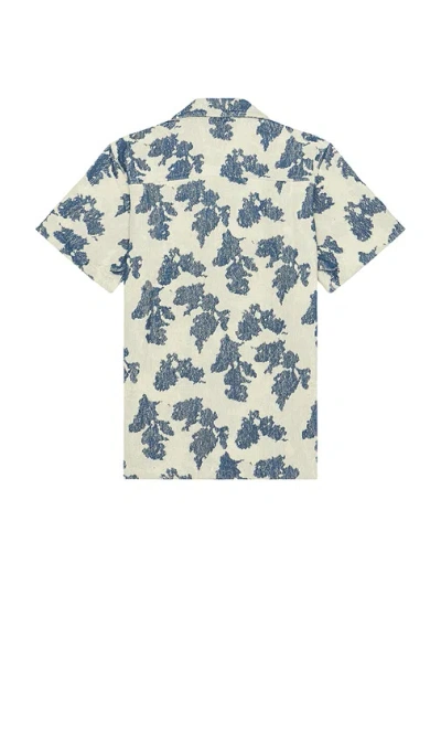 Oas Sail Contraste Cuba Terry Shirt In White